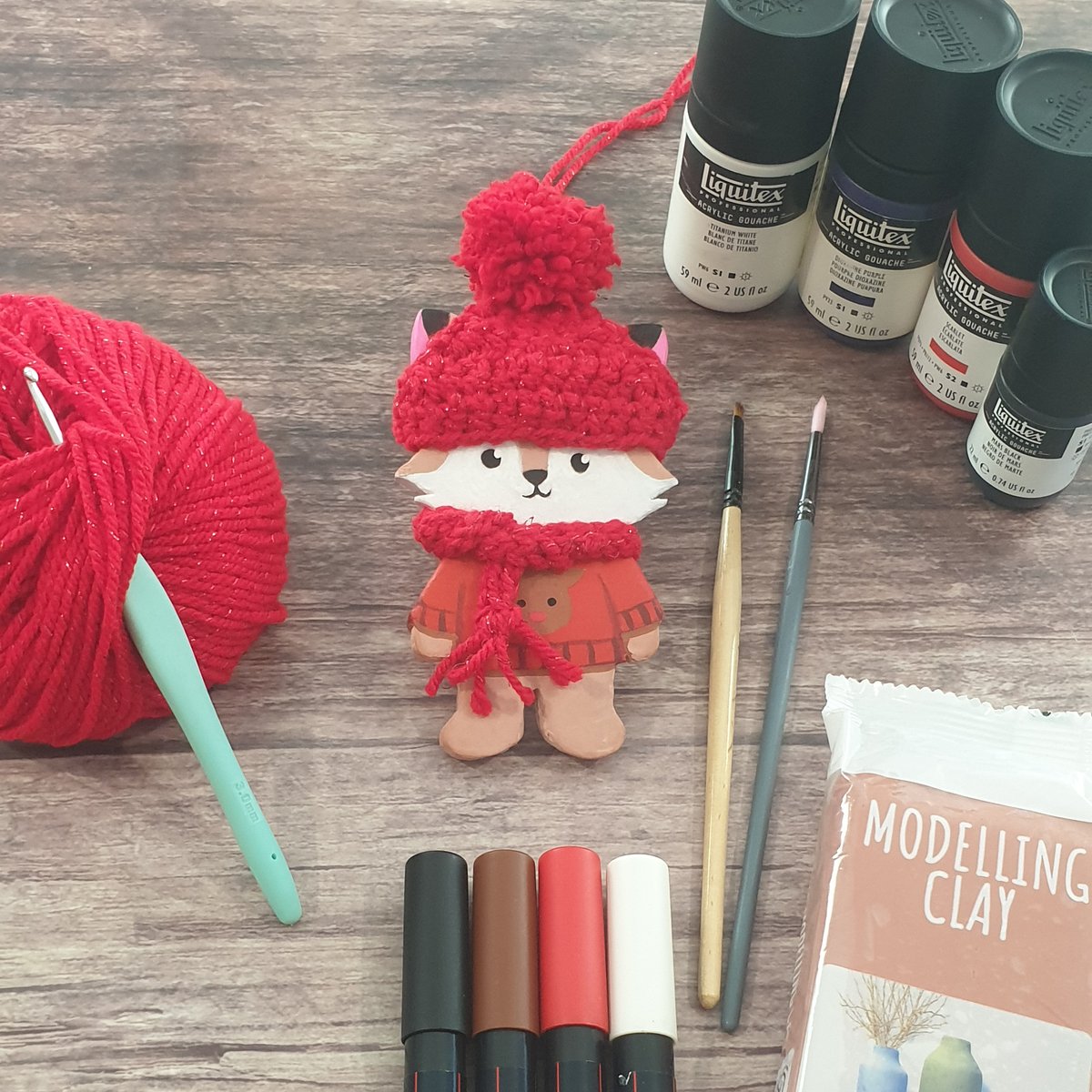 AstreHoshi's tweet photo. Miam aime rester au chaud

When winter comes,
Yum goes out all bundled up
in his favorite hat and a warm scarf.

#yum #wintervibes #handmade #craft #cozy
#キツネ #冬 #ハンドメイド
#airdryclay #crochet #かぎ針 #ウール #糸 #空気乾燥粘土 #アクリルガッシュ
#artwork #handmade #craft https://t.co/xY6QLFT4KG