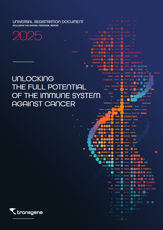 TransgeneSA's tweet photo. @TransgeneSA publishes its 2024 Universal Registration Document
 The #URD includes notably its Annual Financial Report and #ESG information.
 Available at 👉 https://t.co/eSEhWK1vwz https://t.co/6Kh9ijCEux