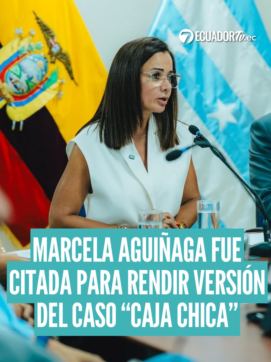 EcuadorTV's tweet image. #Fiscalía | La prefecta del Guayas, Marcela Aguiñaga, fue citada por la Fiscalía General del Estado ¿Para cuándo está convocada?. Más información: is.gd/Dq8W8L