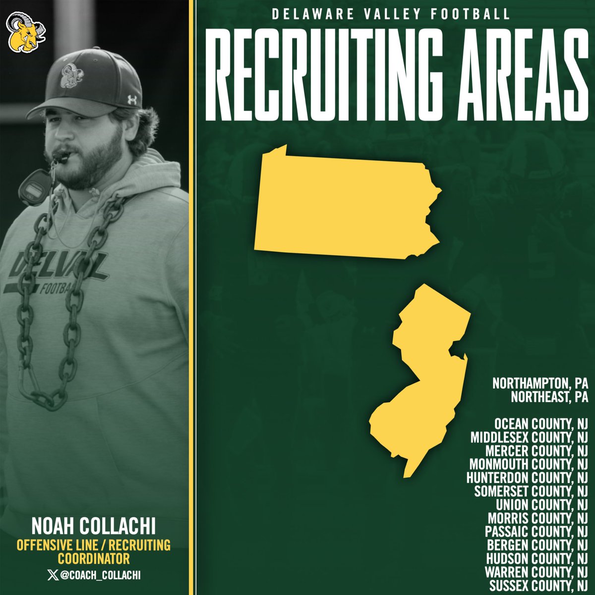 Delaware Valley University Football tweet media
