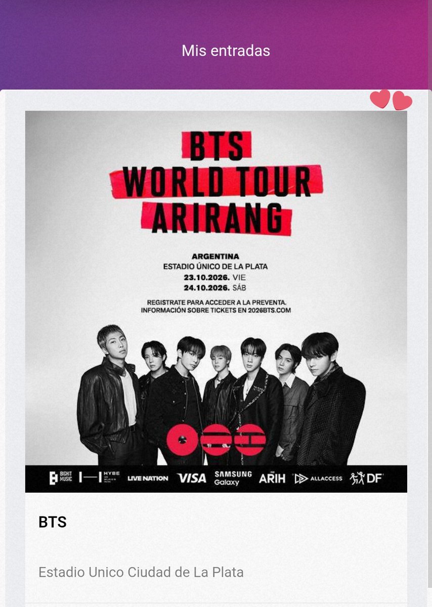 lourdes VOY A VER A BTS🇦🇷 tweet media