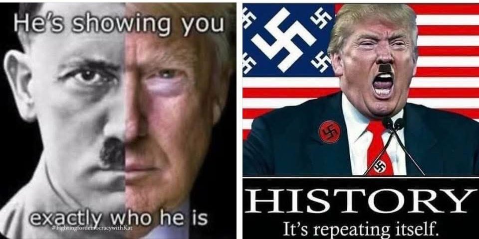DeltaXtc's tweet photo. Shitler's true form https://t.co/ogCc1SPent