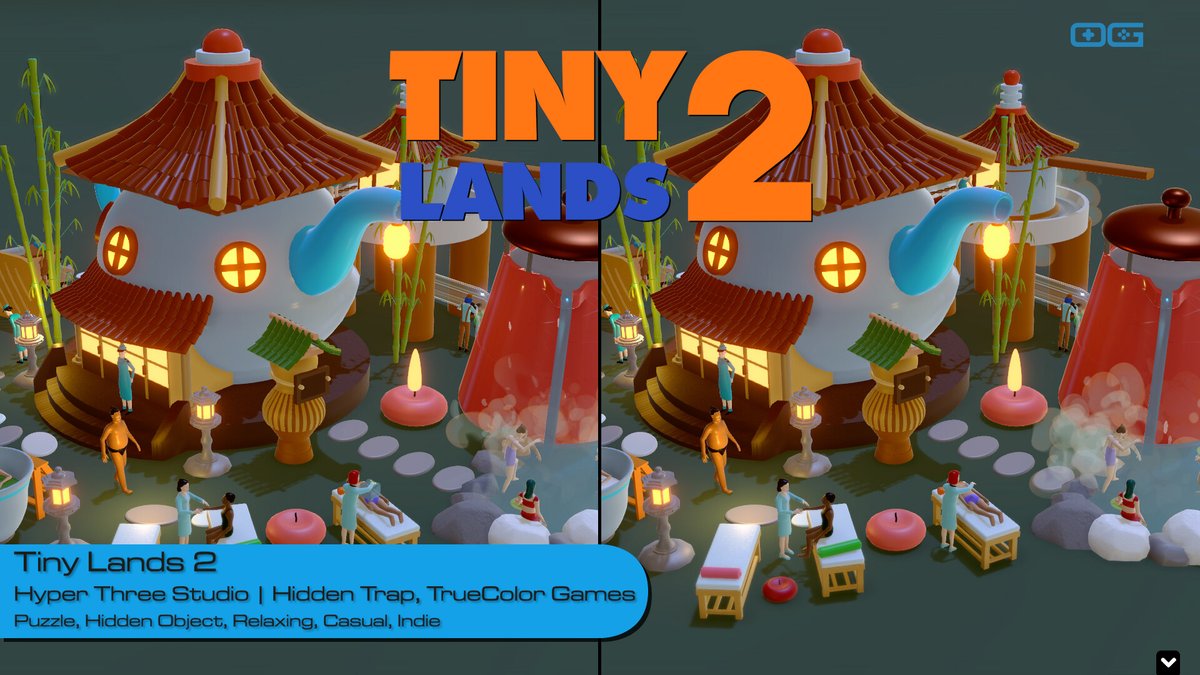 OverageGmngCom's tweet image. OG plays Tiny Lands 2!
youtube.com/watch?v=nAUpDo…

Like &amp;amp; Sub!

@hyper3studio
@Hidden_Trap
@TrueColor_Games

#TinyLands2 #SpotTheDifference #CozyGaming #IndieGames #PuzzleGame #RelaxingGames #HiddenObject #IndieGaming #CasualGaming #Photorealistic #PointAndClick #CuteGames #Colorful