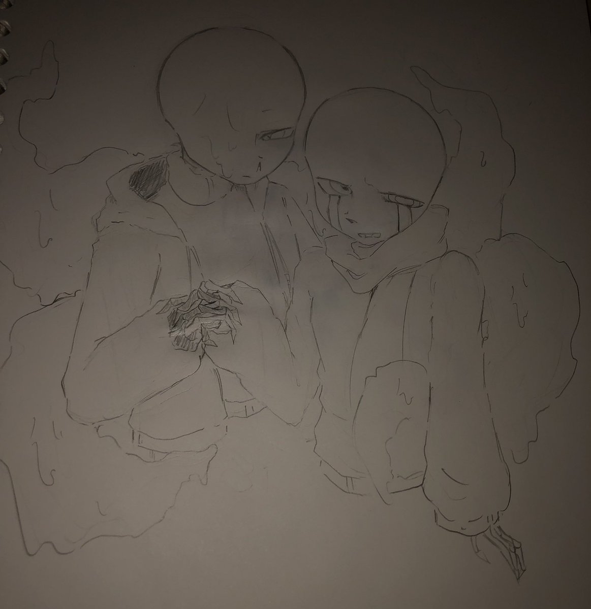 zouyuly's tweet image. 绘画，分享。
#errormare 
#nighterror