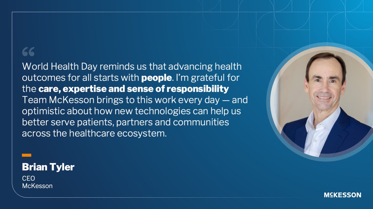 McKesson Corporation tweet media