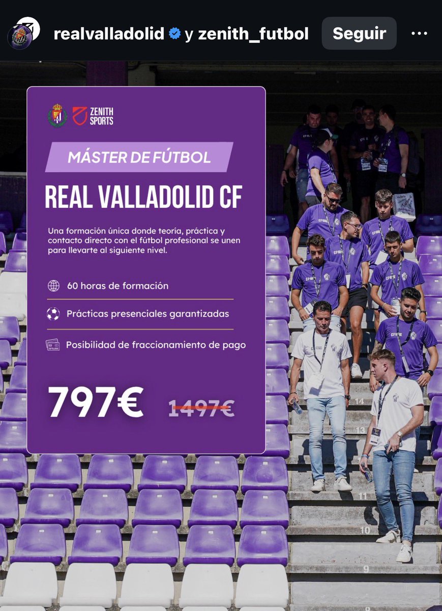 Estamos nosotros para dar masters de fútbol si…