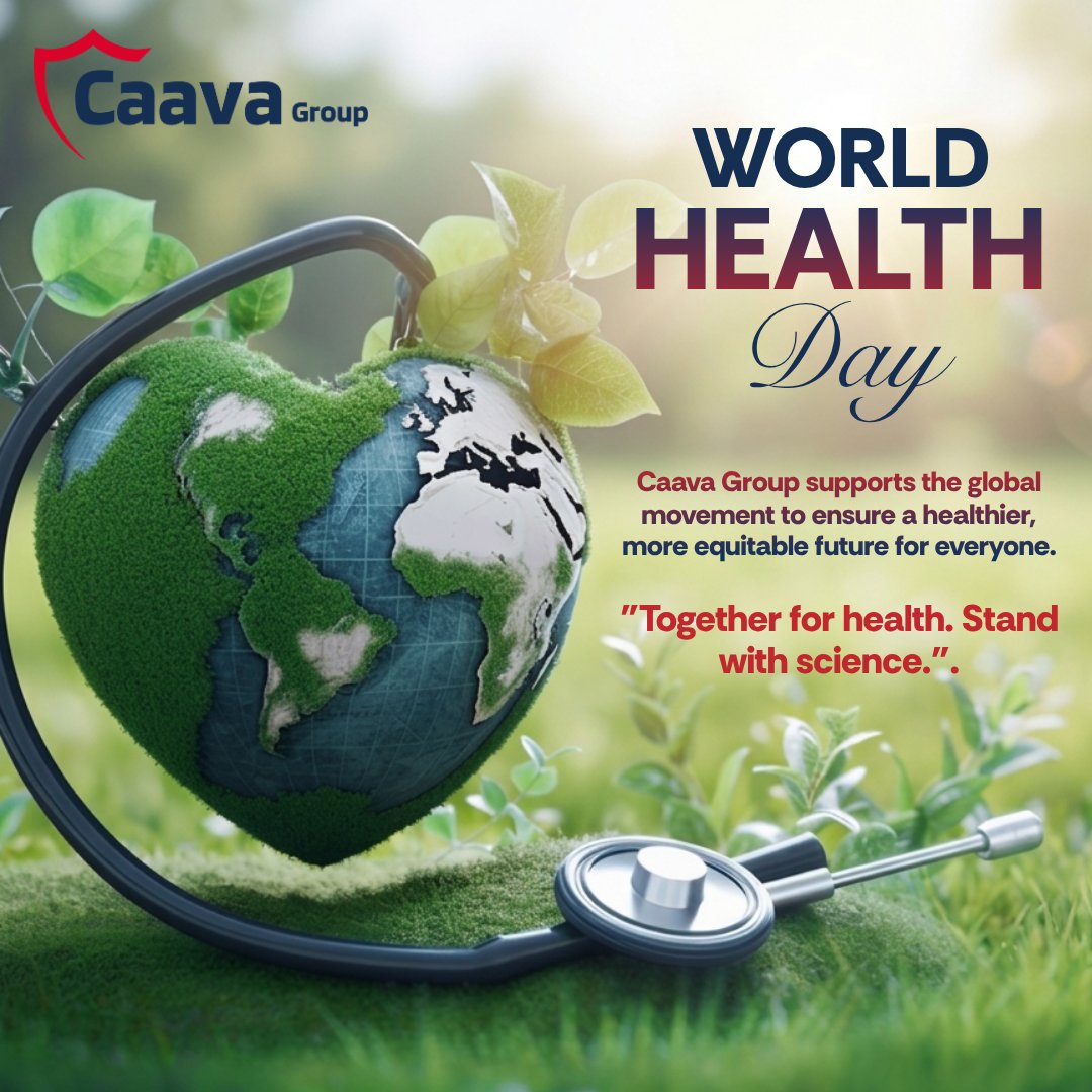 CaavaGroup's tweet photo. Health is the foundation of people, communities, and progress.

This #WorldHealthDay, we’re reminded that access, equity, and innovation must go hand in hand.

Together for health. Stand with science.

#HealthForAll #DigitalHealth https://t.co/7AZQxWtx2I
