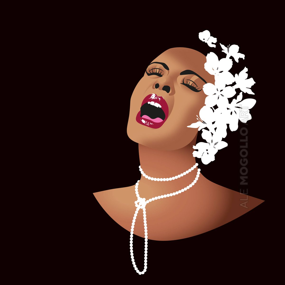 alemogolloart's tweet image. Back when I was an awkward teen, while everyone else was into rock bands, I was getting lost in Billie Holiday’s soft, melancholic world. Something about the heartbreak in her voice just hit differently. Guess I’ve always been an old soul.
Happy birthday, Lady Day. 🎶
#TCMParty