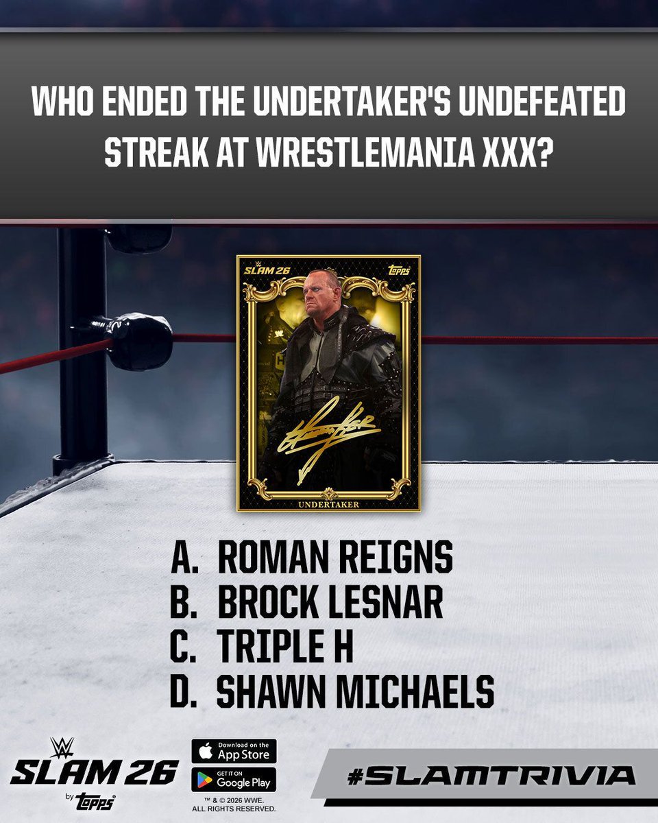 WWE SLAM by Topps® tweet media