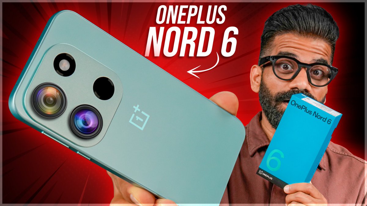 TechnicalGuruji's tweet image. OnePlus Nord 6 Unboxing &amp;amp; First Look - Solid Package!🔥🔥🔥youtu.be/S1MXL5gP3Gg via @YouTubeIndia