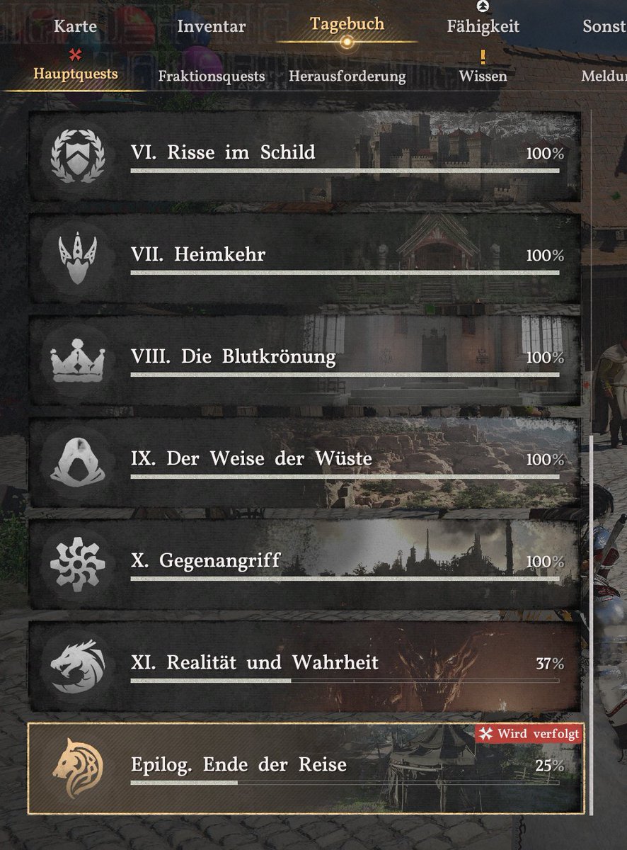 ChiuKumaTTV's tweet photo. @CrimsonDesert_ @CrimsonDesertJP  How is something like that even possible? Chapter 11 37% completed but access to the epilog? I know i played 100% of chapter 11! Please I need help! https://t.co/b9szqJruSt