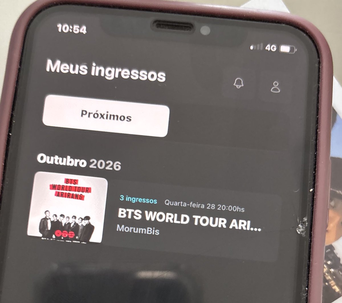 claroca⁷ VAI VER O BTS 🦢 tweet media