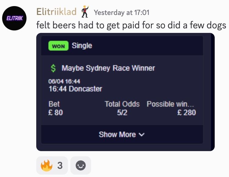 Tip The Scales - Value Betting tweet media
