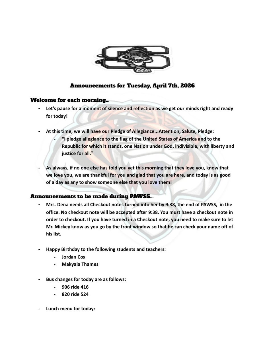 Saltillo High School tweet media