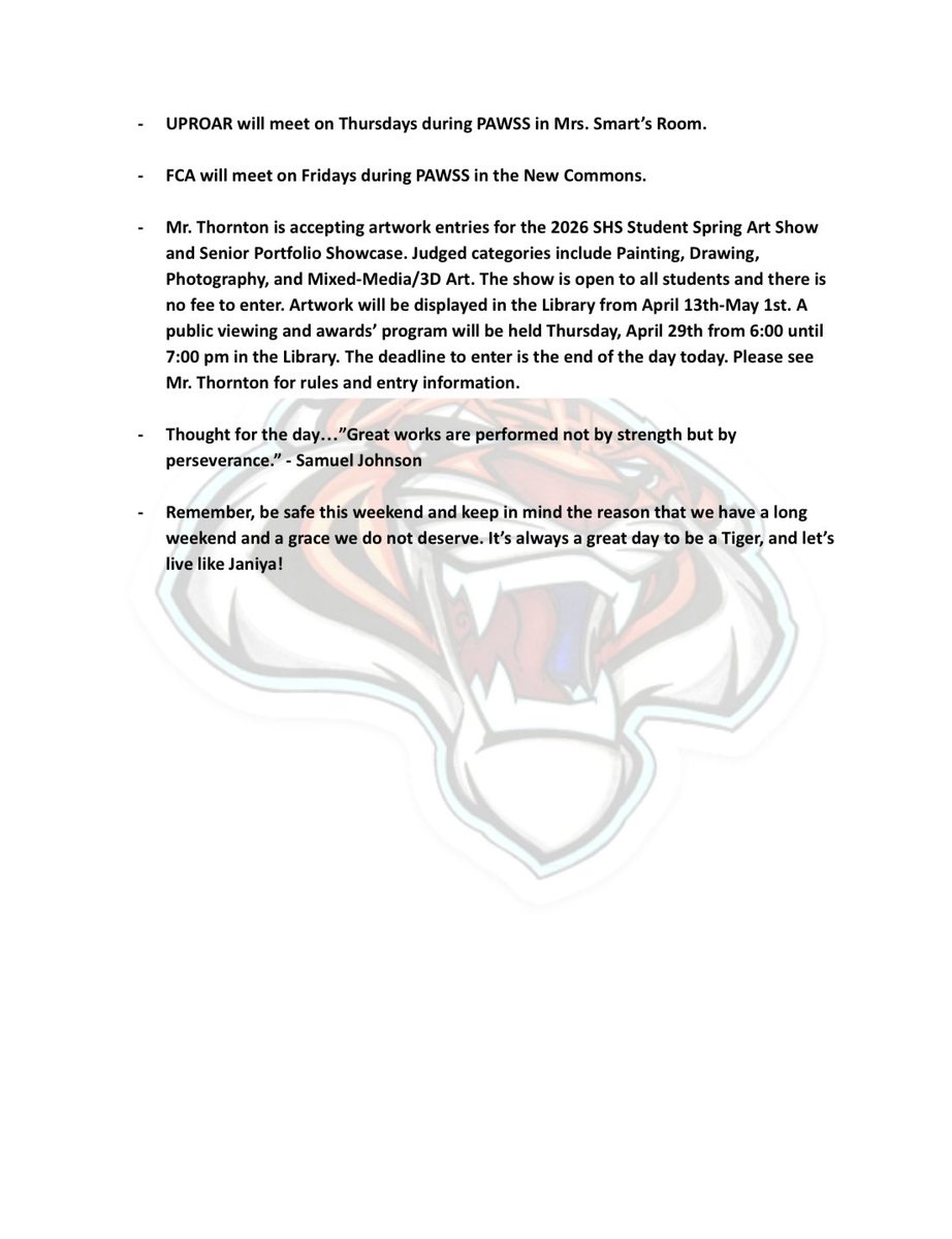 Saltillo High School tweet media