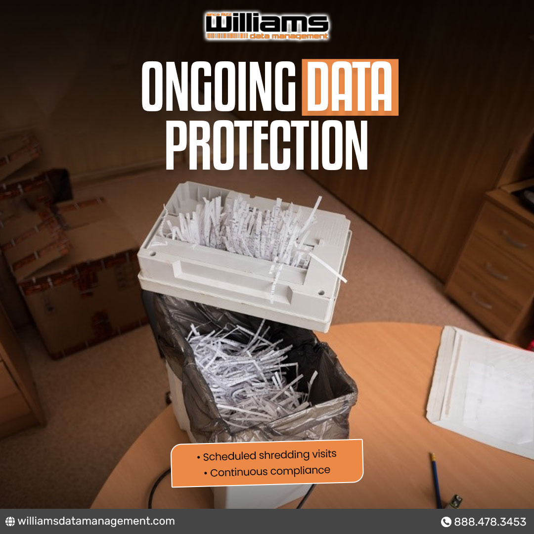 Williams_Data_'s tweet image. Stay protected year-round with Scheduled Recurring Shredding that ensures sensitive documents are securely destroyed on a regular basis. Set up recurring shredding service.

williamsdatamanagement.com
 
#RecurringShredding #SecureBusiness #ComplianceServices #WilliamsDataManagement