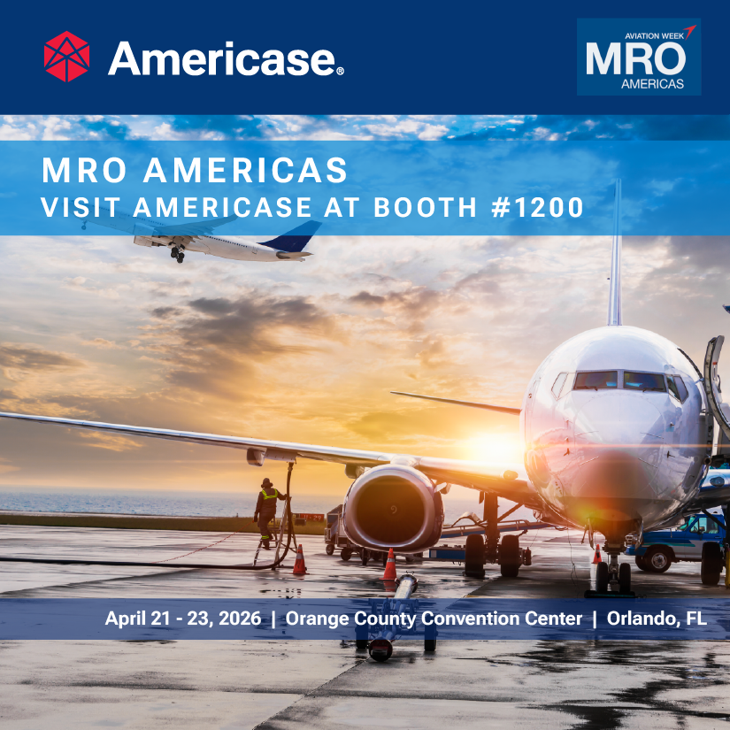 Americases's tweet photo. Americase is headed to MRO Americas!

Join us at Booth #1200 

Our exhibit will showcase protective packaging for: 

✈️ Auxiliary Power Units (APUs)
✈️ Escape slides
✈️ Oxygen equipment

Hope to see you there! https://t.co/vYHr7Xd8O7