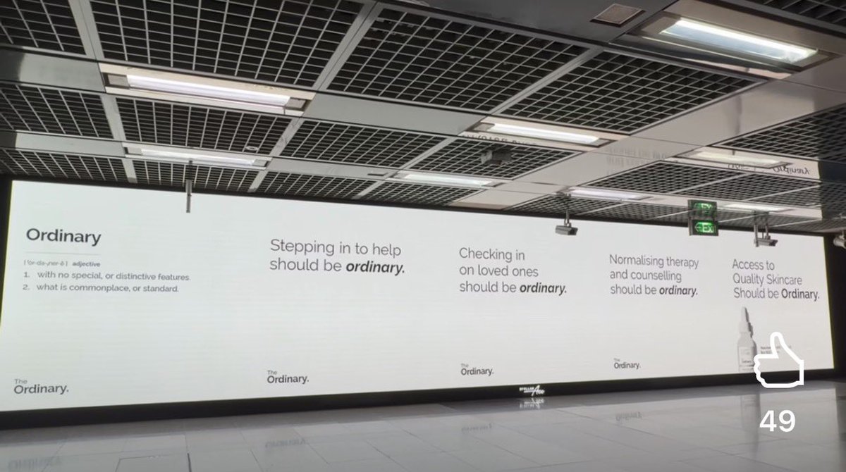 PyeparFaisal's tweet image. Funny how “The ORDINARY” #OOH &amp;amp; #billboard campaigns r never jst ordinary 😍