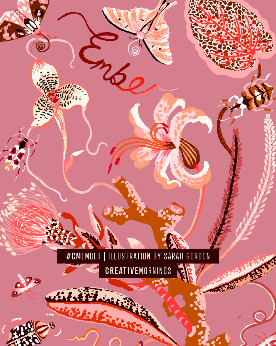 Chicago_CM's tweet photo. April’s global theme is EMBER. It was chosen by our Poulsbo chapter in Washington and illustrated by Sarah Gordon. https://t.co/VSiLIWRjX9 Make your feed glow a bit brighter with this month’s hashtag: #CMember https://t.co/mAQDPXSB0H