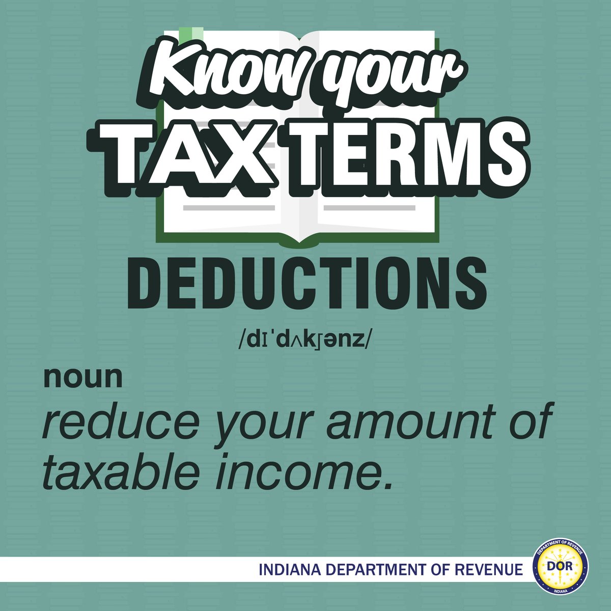Indiana Dept. of Revenue tweet media
