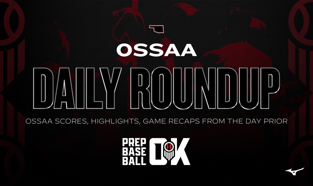 𝟐𝟎𝟐𝟔 𝐎𝐒𝐒𝐀𝐀 𝐃𝐚𝐢𝐥𝐲 𝐑𝐨𝐮𝐧𝐝𝐮𝐩: 𝐀𝐩𝐫𝐢𝐥 𝟔𝐭𝐡

Scores and game recaps from action across the state on Monday, April 6th.

+ <a href="/YukonMillerBB/">Yukon Miller Baseball</a> takes down the state's second ranked team for a huge district win
+ <a href="/JenksHSBaseball/">Jenks Trojan Baseball</a> picks up a Top 5 win in extras on the