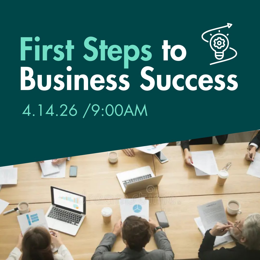 PennStateSBDC's tweet photo. Join our First Steps webinar on April 14 at 9:00 AM.

Learn about resources to grow your small business or start your entrepreneurial journey in this one-hour virtual session.

Register: https://t.co/nhdO8IuMdf https://t.co/WsUi1l0p3k
