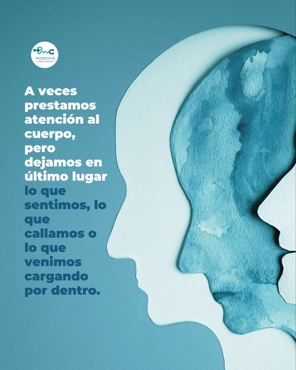 pmceninc's tweet photo. La salud mental también es salud.🩵

Escucharte, pedir ayuda y cuidar tu salud mental también es parte de vivir mejor. No lo dejes para después. Tu bienestar lo es todo. 🧠

#DíaMundialDeLaSalud #SaludMental #BienestarIntegral #progressivemedicalcenter #terapiabilingüe https://t.co/JLBGiKiB5t