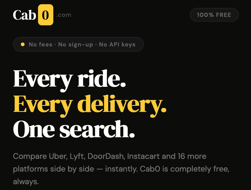 prpoints's tweet photo. https://t.co/SHjY85Wb5d Every Ride. Every Delivery. One Search. (Always FREE) https://t.co/NONQqAVBfG