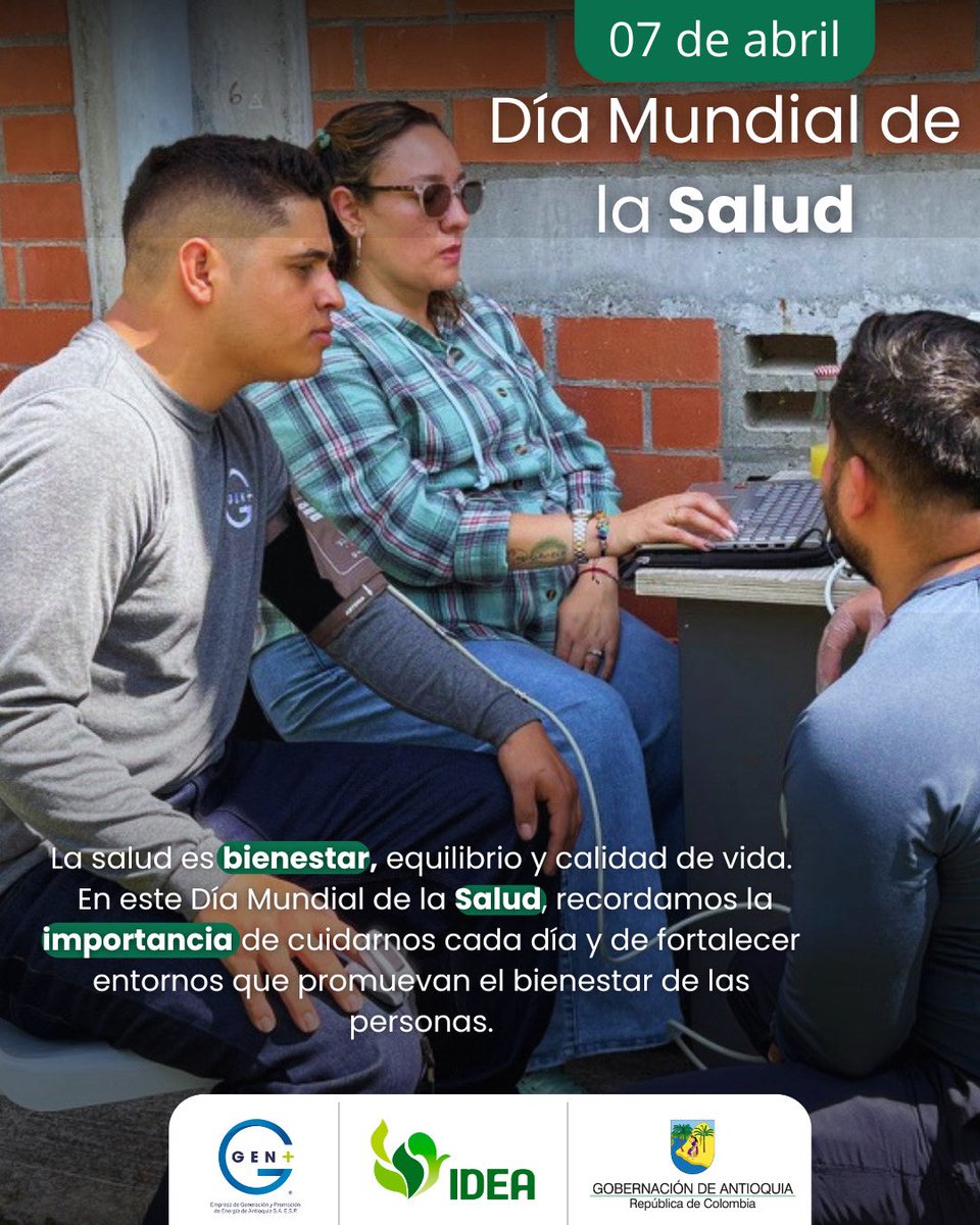La salud es un derecho y una responsabilidad compartida.
Hoy reafirmamos nuestro compromiso con el bienestar, la prevención y la construcción de entornos saludables para todos. 🩺🌎