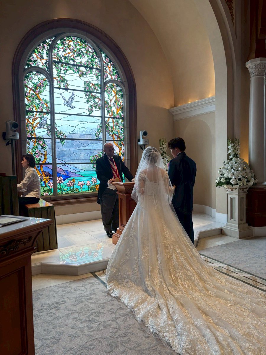 trafalgar_low06's tweet photo. ミラコスタで結婚式を挙げることが出来ました✨
来てくれた方ありがとうございました！
旦那さんにも感謝です💕
@SABO4645 https://t.co/3FNiPCrVO5