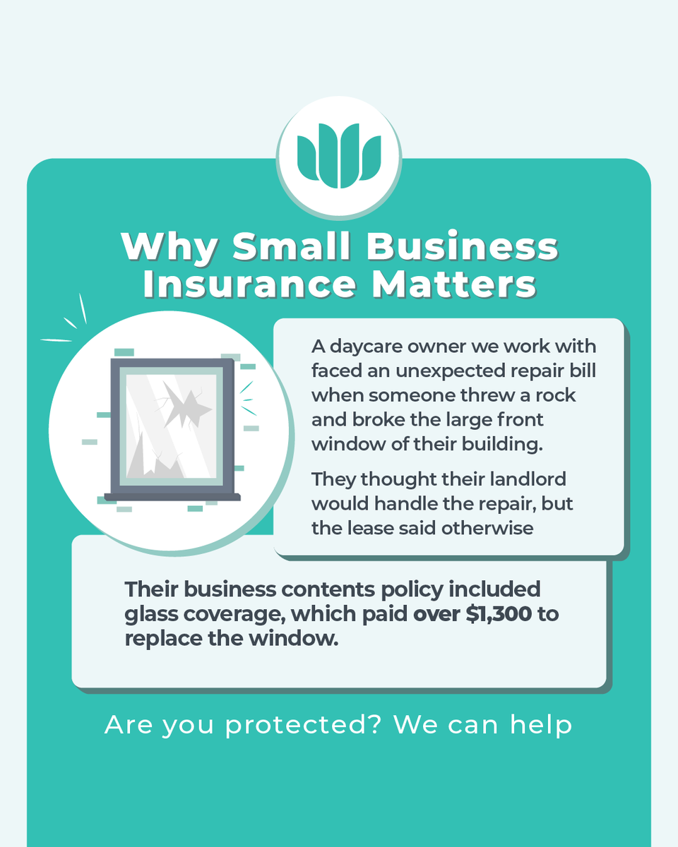 zensurance's tweet image. Damage to your leased space. No warning. A repair bill waiting on the other side 😬 

It happened to one of our clients &amp;amp; their policy covered it all ✅ 

Get a free quote &amp;amp; protect your biz.

👉 ow.ly/lwck50YES6E🛡️

#SmallBusinessCanada #BusinessInsurance #InsuranceClaims