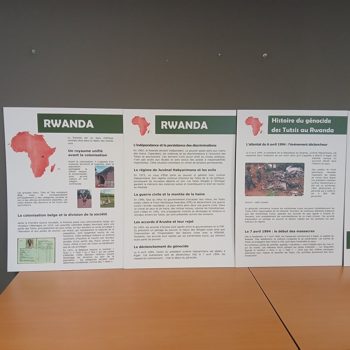 HerveBertocchi's tweet photo. Mardi 7 avril 2026 Commémoration officielle du génocide des tutsis au Rwanda au lycée Sévigné de Gap en présence de Mme la sous-préfète Hélène Dargon, des élus, des autorités civiles et militaires autour du projet pédagogique des TASSP.
@DSDEN05 @AcAixMarseille @LyceeSevigneGap https://t.co/b8Qaqis4RS