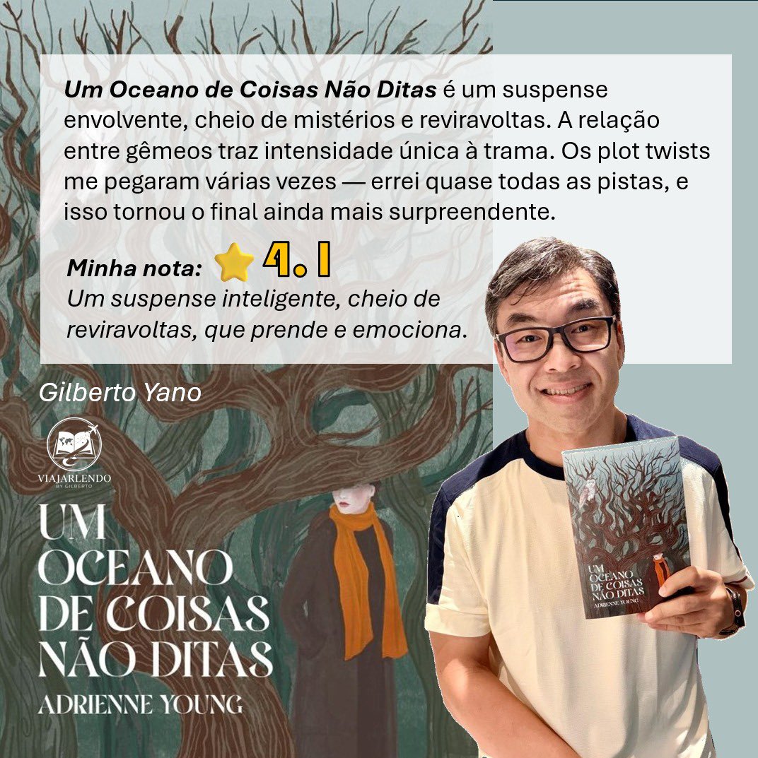 yanogil's tweet photo. TAG Inéditos MARÇO/26 📚✨
#resenhaliteraria #viajarlendo #tagineditos #clubedolivro #livros2026
@harlequinbrasil @taglivros https://t.co/x3Kz3BEwhb