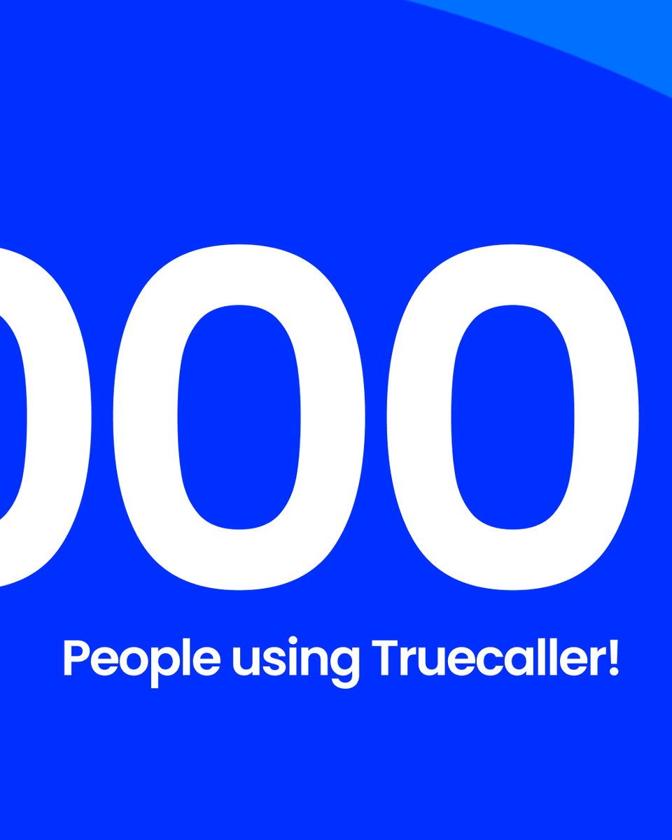 Truecaller tweet media