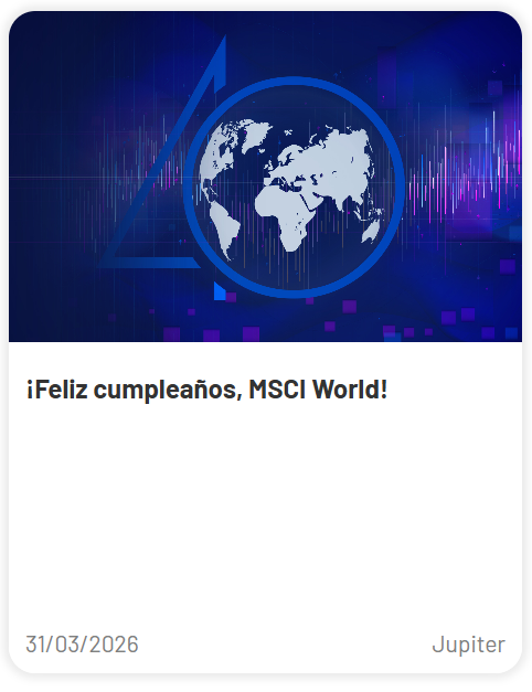 IronIAFintech's tweet image. Jupiter AM: ¡Feliz cumpleaños, MSCI World!
Amadeo Alentorn celebra el 40.º aniversario del Índice MSCI World, aunque sugiere que incluso este ilustre referente puede batirse.
jupiteram.com/es/es/professi…
#indice #mercado