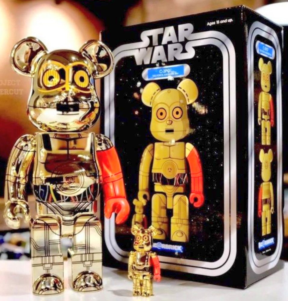 Vbert8888's tweet image. 購入を迷っている…
#starwars
#bearbrick
#C3PO