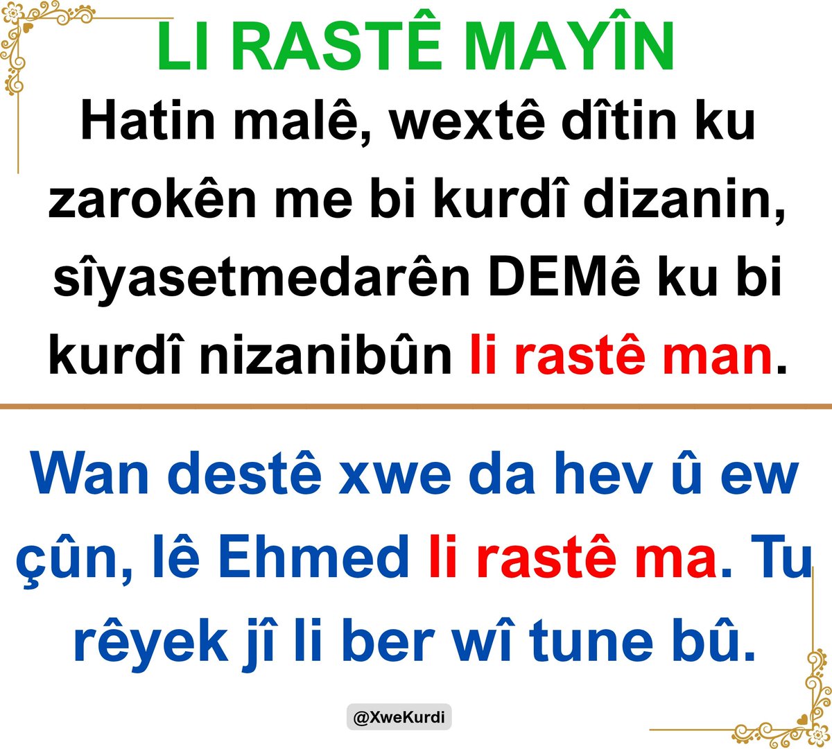 Xwe Kurdî tweet media