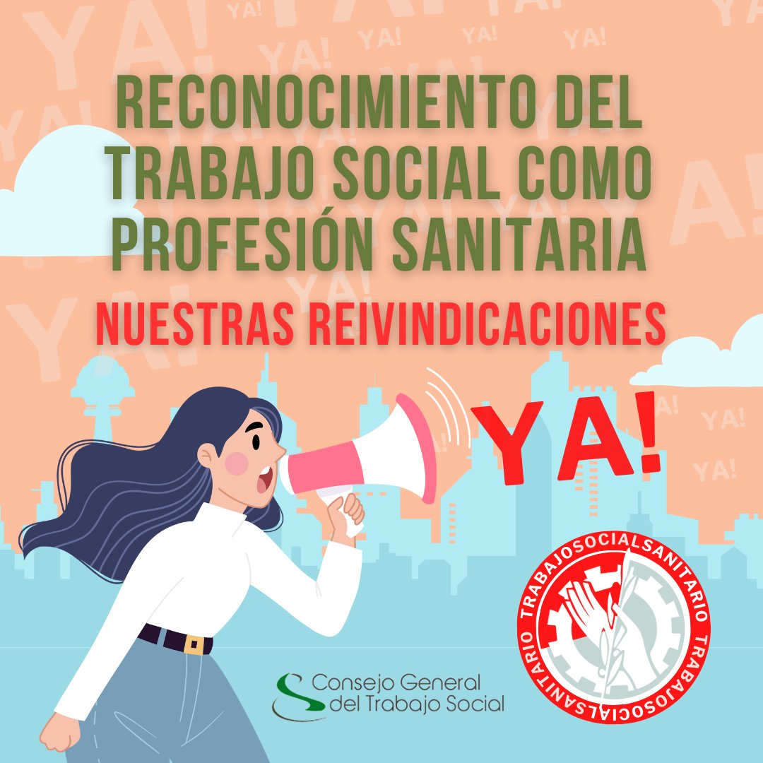 cgtrabajosocial's tweet photo. 🟢 En el #DíaMundialdelaSalud reivindicamos el reconocimiento del Trabajo Social como profesión sanitaria. https://t.co/WEbeDL8w3q