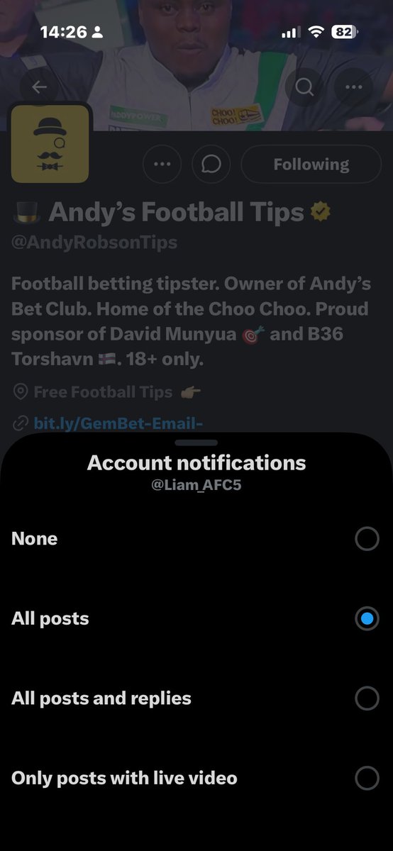 Liam_AFC5's tweet photo. @AndyRobsonTips https://t.co/rUV6PhaB1c