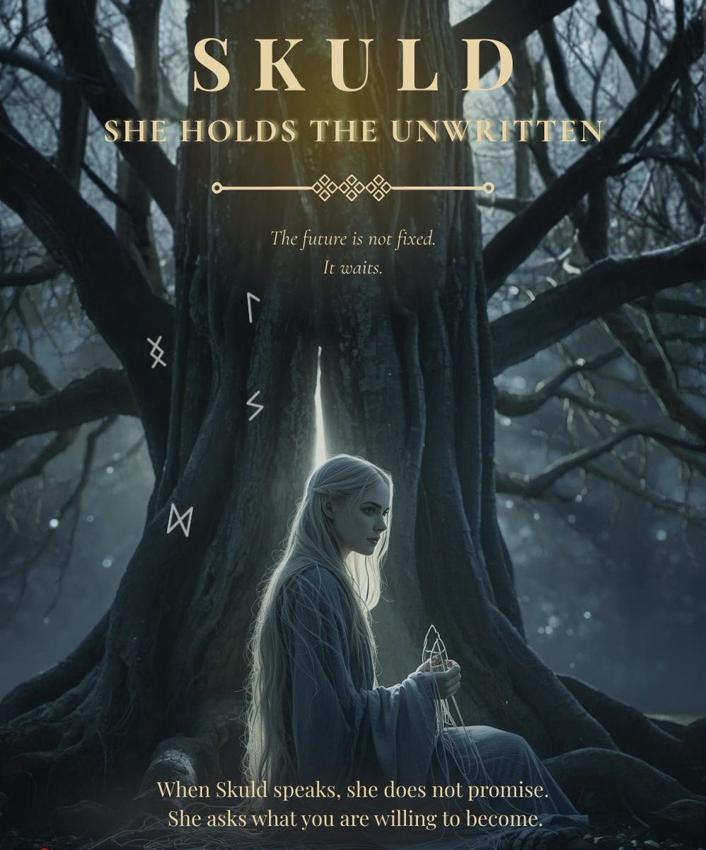 BklineBetty's tweet photo. The three Norns… weavers of our fate… https://t.co/9WuLLvPrJC