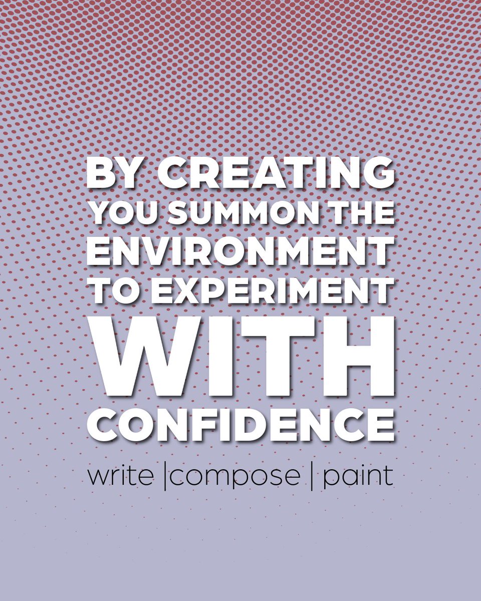 darrenrhill's tweet image. Unleash the creative spirits

Create boldly and let the muse guide you. Experiment, explore, and watch your ideas transform into masterpieces. Explore your canvas; art your way! 🎨

#CreateWithConfidence #InspireYourself #CreativeJourney