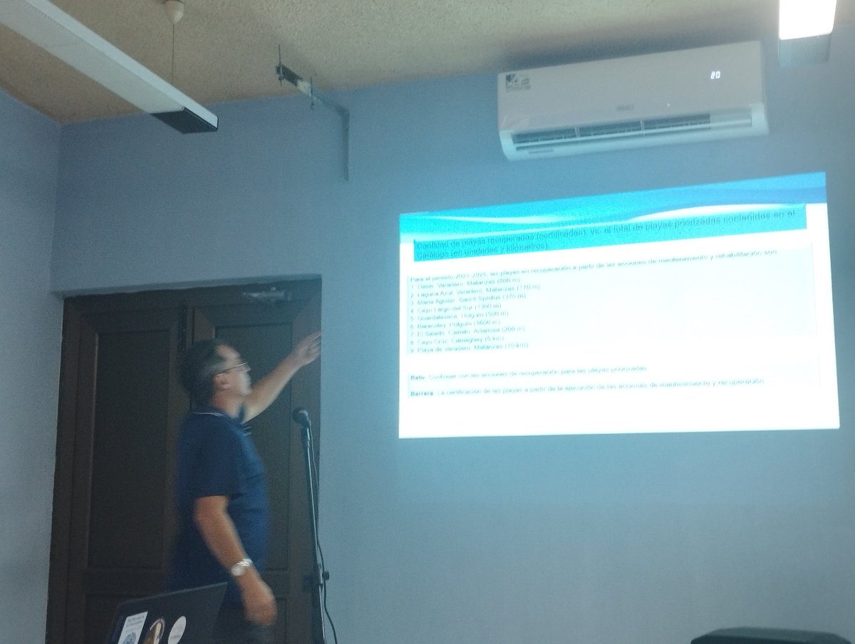 En el orden del día: Tarea 3 de #TareaVida
🔹 Conservar, mantener y recuperar integralmente las playas arenosas del archipiélago cubano, priorizando las urbanizadas de uso turístico y reduciendo la vulnerabilidad estructural del patrimonio construido