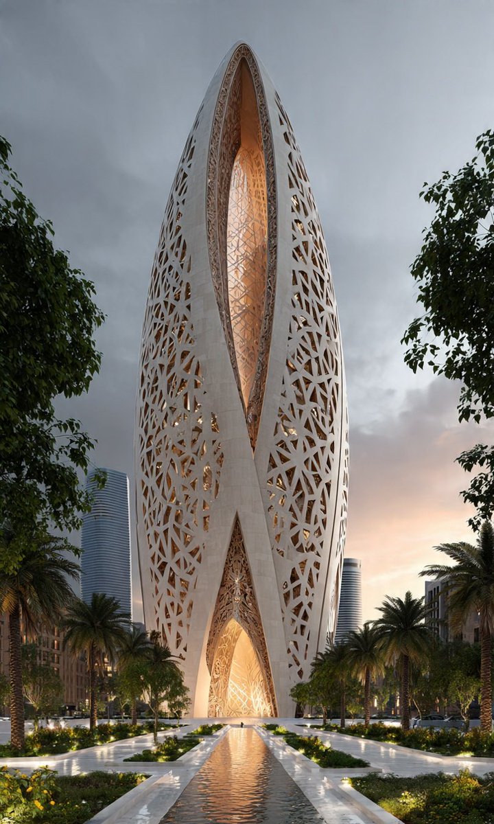 Faeiz4Ai's tweet image. A three-dimensional, futuristic architectural vision of an exceptional organic, sculptural building,
Inspired by the style of MAD Architects and Zaha Hadid
#architectural #AIArtWork #DigitalArtWork #AIArt