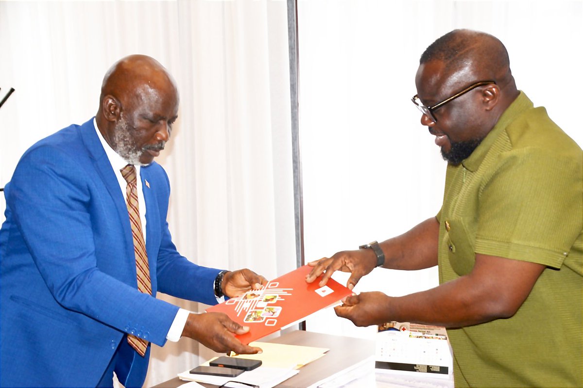 implementersgh's tweet photo. We were honoured to be received at the Executive Mansion by President Joseph Boakai Sr. as part of a delegation from the United Methodist University, alongside the Helping Africa Foundation.

We also engaged Speaker Richard Nagbe Koon on expanding the YM initiative in the country https://t.co/efuj8galV6
