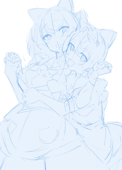 ラフです。
