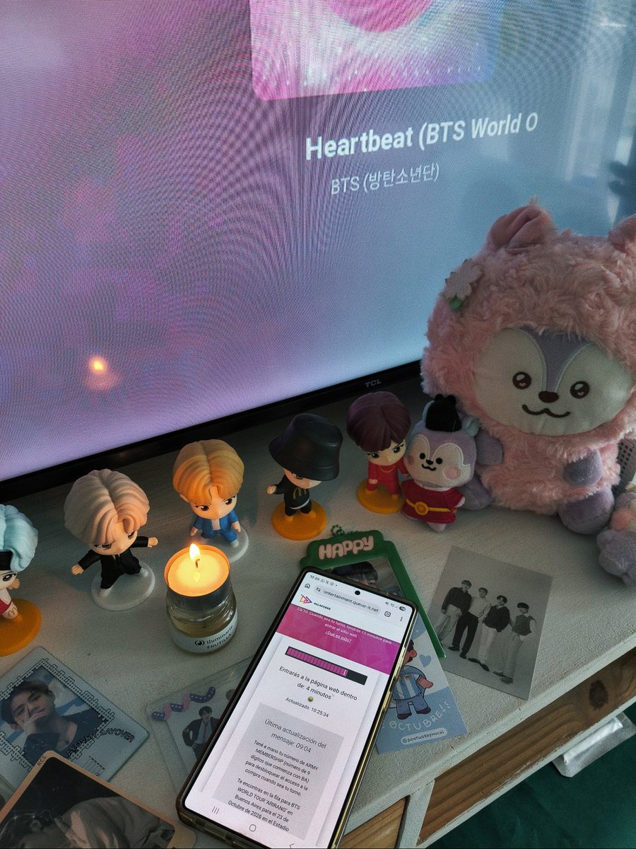 McflyAgos's tweet photo. Después de todo el caos y los nervios. Si se pudo!!!!!!! 💜🍀 Nos vemos en Octubre reyes 🤭 Fighting Army!! 

#BTSenArgentina #BTS @BTS_twt https://t.co/hWAcEdtIUW