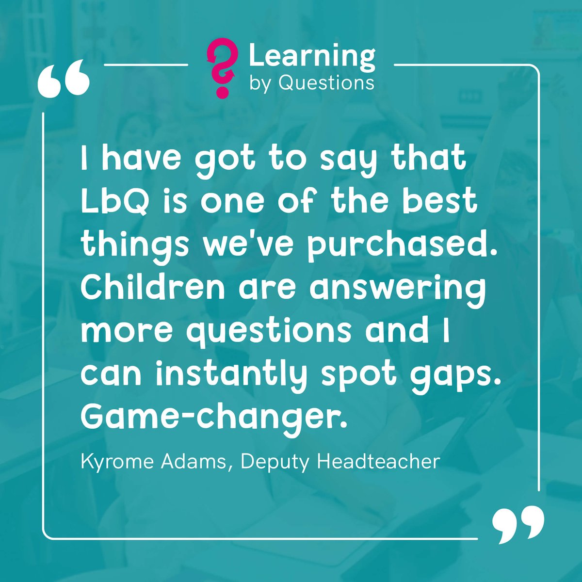 Learning by Questions tweet media