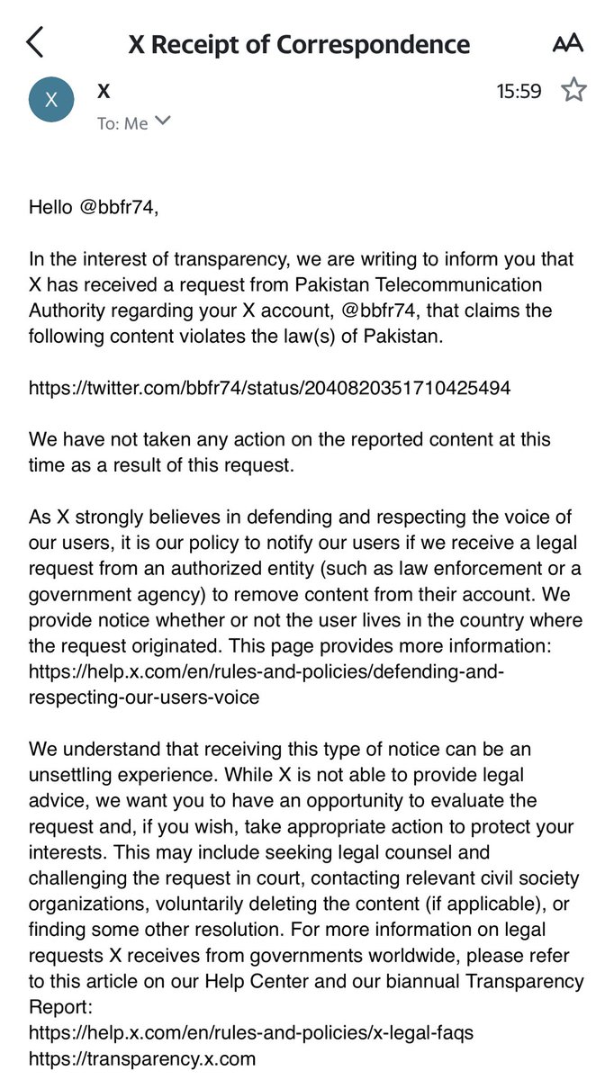 bbfr74's tweet image. Breaking news!

The Government of Pakistan @PTAofficialpk reached out to @X regarding my recent tweet 😳

Mr Bakshoo, I’m sorry about your failed attempt.  😁

#Pakistan 
#Pakistani 
#PakistanArmy