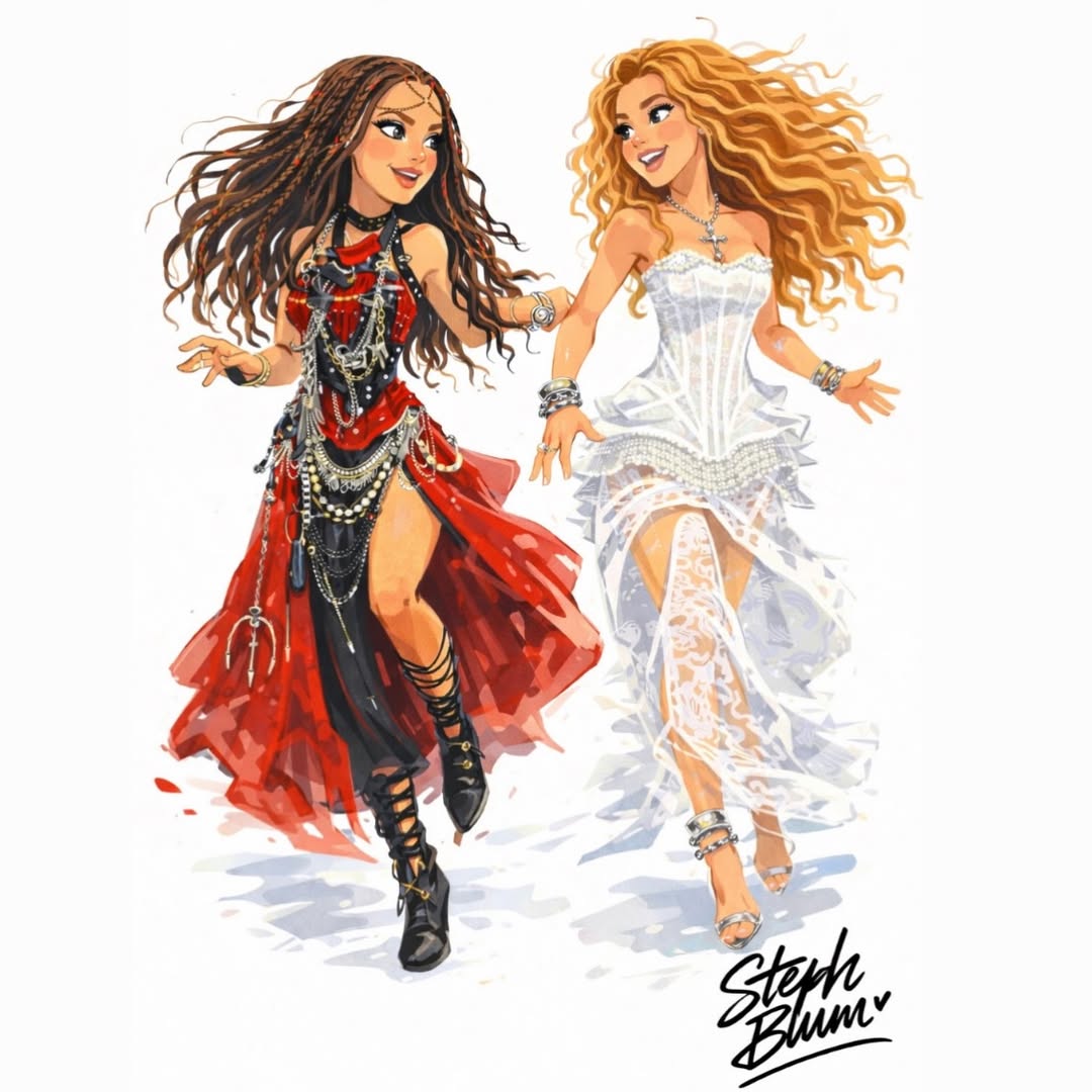 By <a href="/stephaniablum/">Stephania Blum</a> 
@Shakira 
<a href="/Anitta/">Anitta</a>