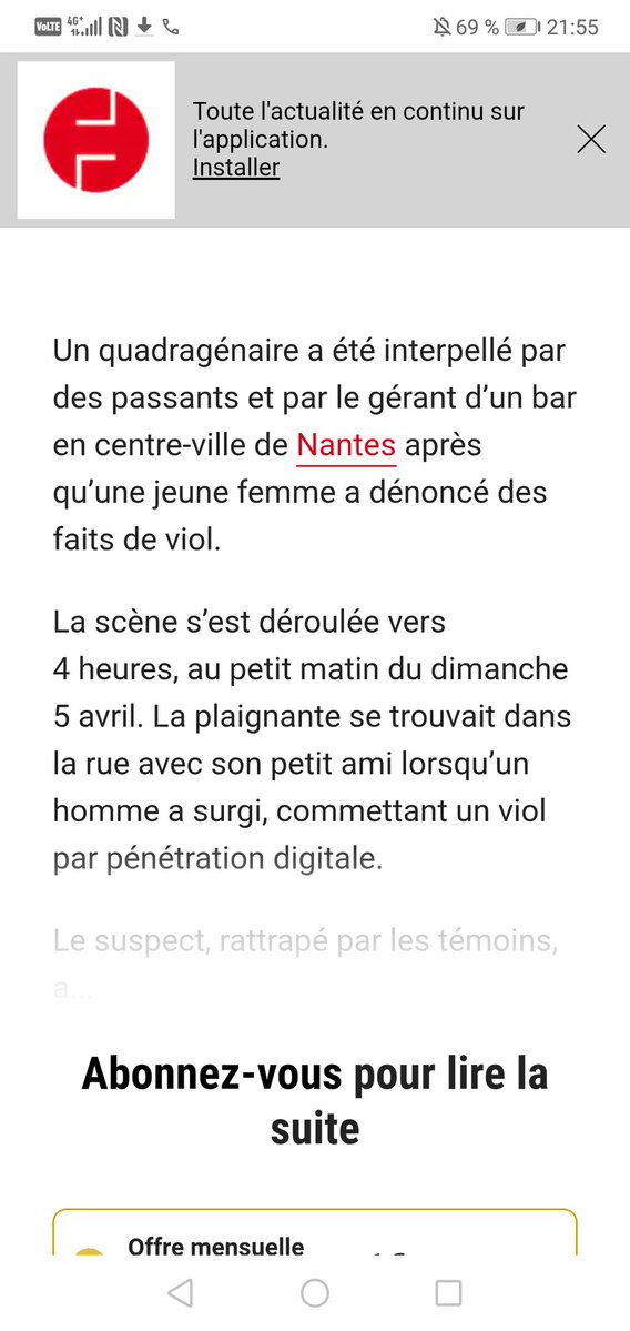 Insécurité à Nantes
<a href="/JRolland_Nantes/">Johanna Rolland</a>  
<a href="/DTalledec/">denis talledec</a>
<a href="/Foulques44/">Foulques Chombart de Lauwe</a>
#nantes
#naolib 
<a href="/Prefet44/">Préfet des Pays de la Loire et de Loire-Atlantique</a>
<a href="/NunezLaurent/">Laurent Nuñez</a> 
<a href="/Interieur_Gouv/">Ministère de l'Intérieur</a>